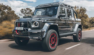 Brabus 900 XLP - front tracking