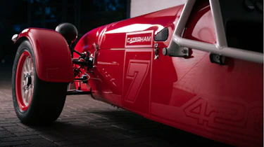 Caterham Seven 420 CUP - side (front facing)
