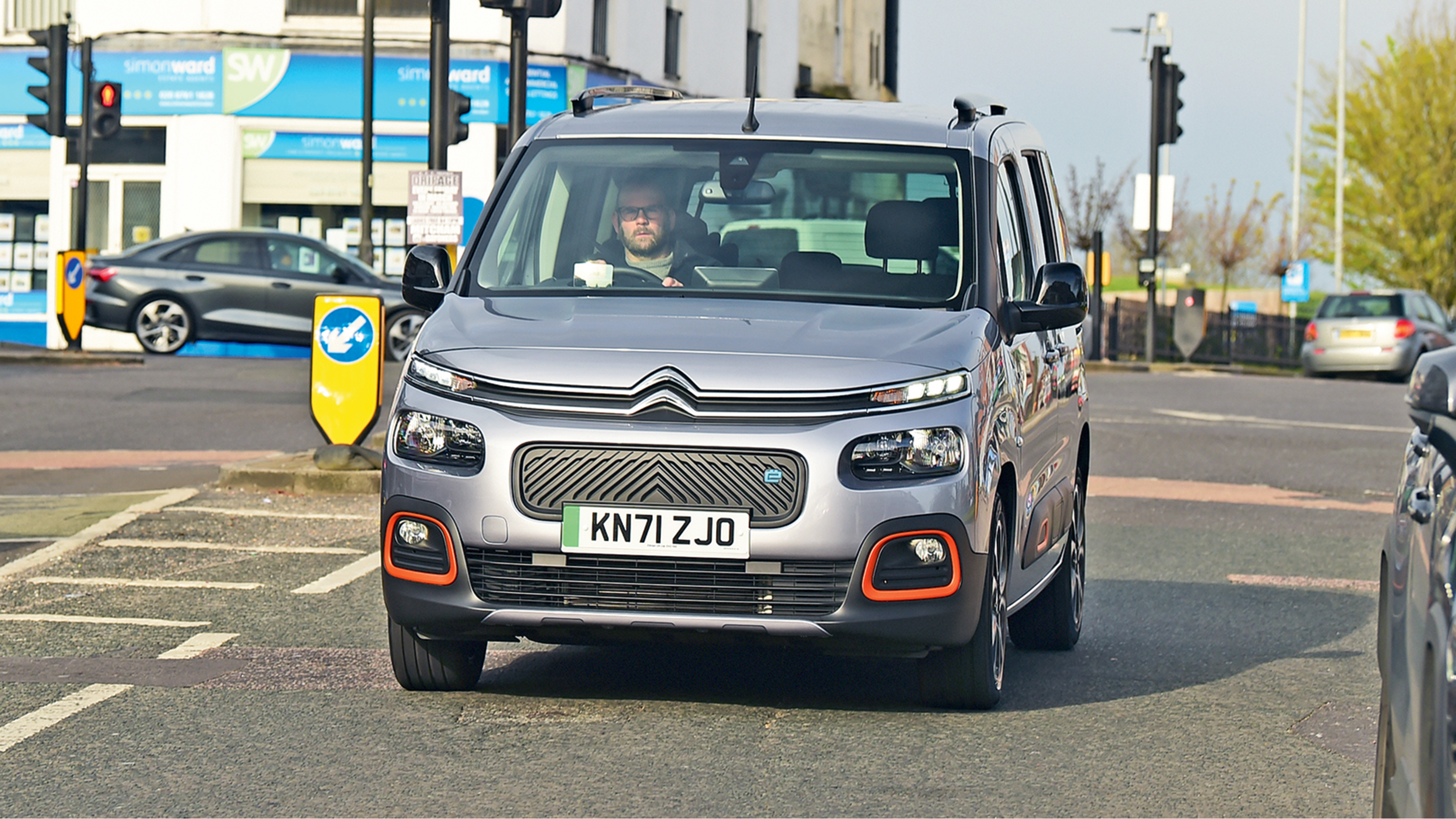 Citroen E-Berlingo long termer - front tracking