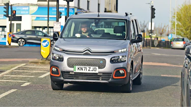 Citroen E-Berlingo long termer - front tracking