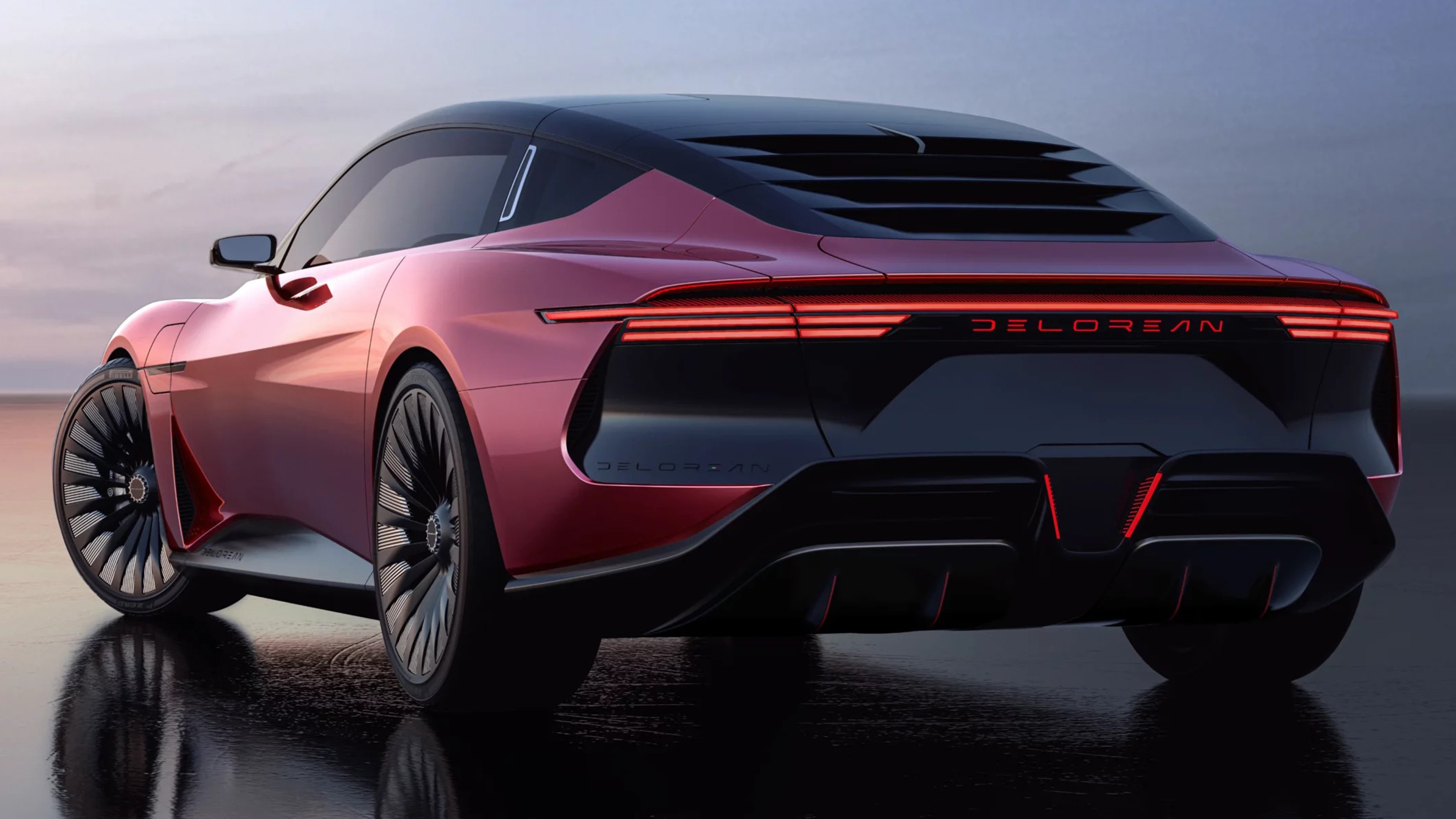 DeLorean Alpha5 - rear static