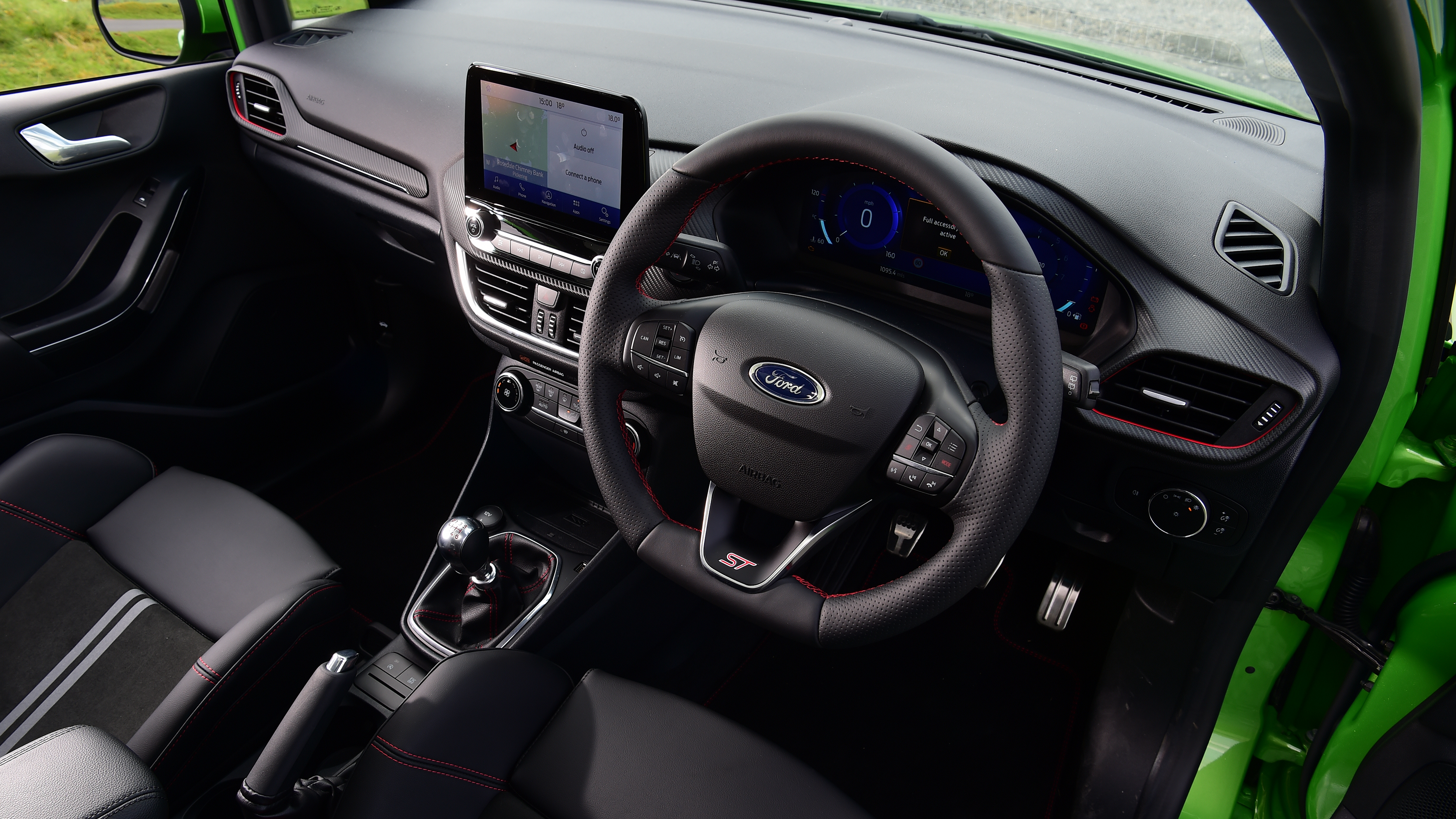 Fiesta ST interior