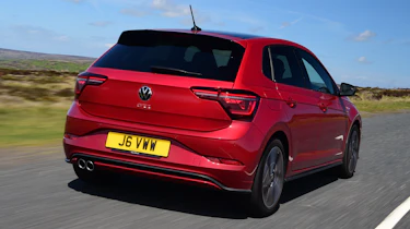 Fiesta ST vs Polo GTI vs i20 N - Volkswagen Polo rear tracking
