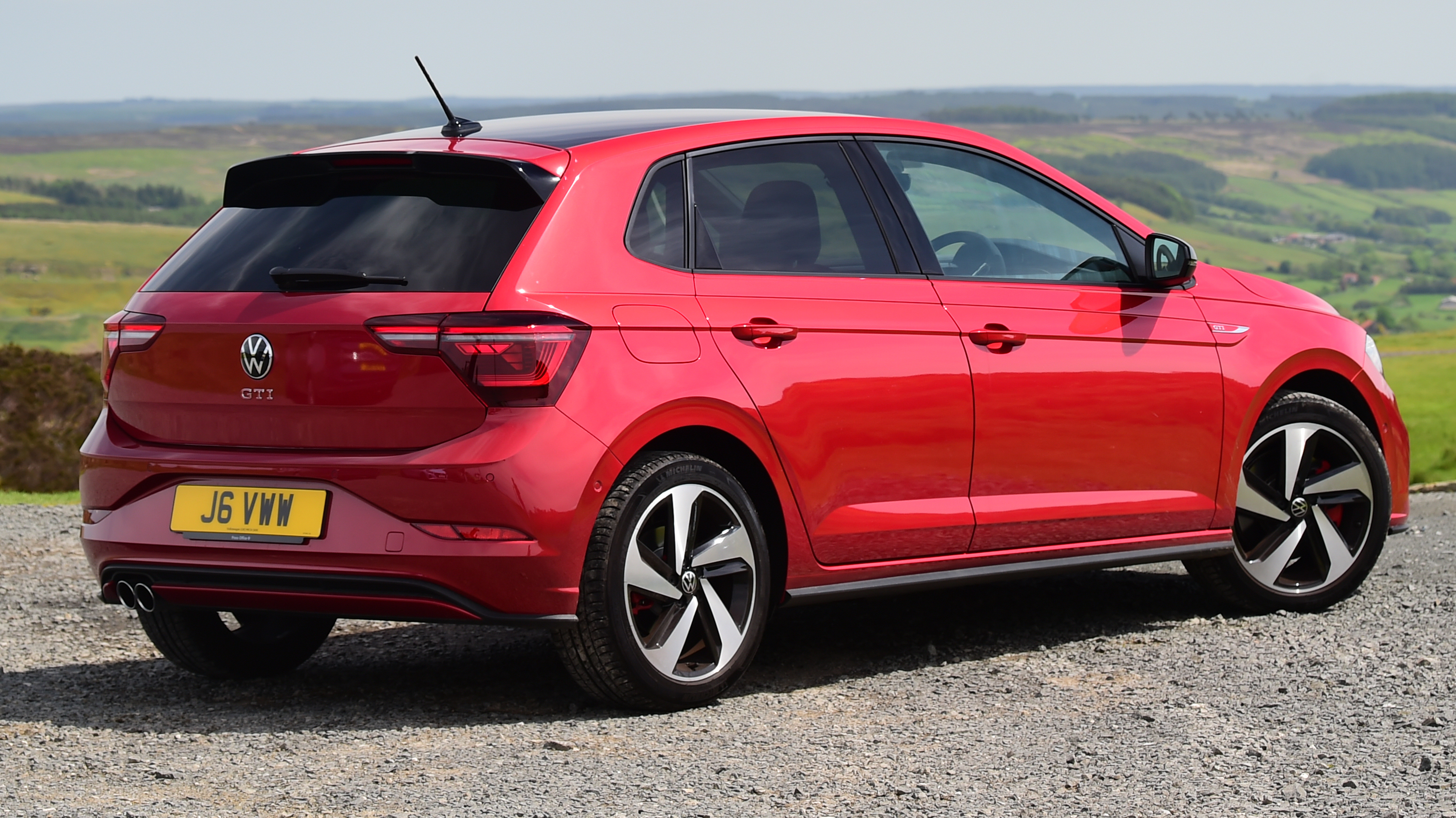 Fiesta ST vs Polo GTI vs i20 N - Volkswagen Polo rear static