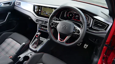 Fiesta ST vs Polo GTI vs i20 N - Volkswagen Polo interior