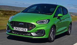 Fiesta ST vs Polo GTI vs i20 N - Fiesta ST front tracking