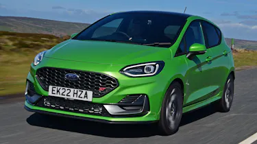 Fiesta ST vs Polo GTI vs i20 N - Fiesta ST front tracking