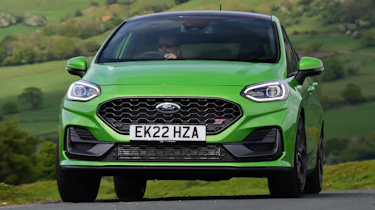 Fiesta ST vs Polo GTI vs i20 N - Ford Fiesta ST cornering
