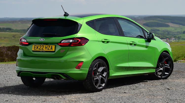 Fiesta ST vs Polo GTI vs i20 N - Fiesta ST rear static