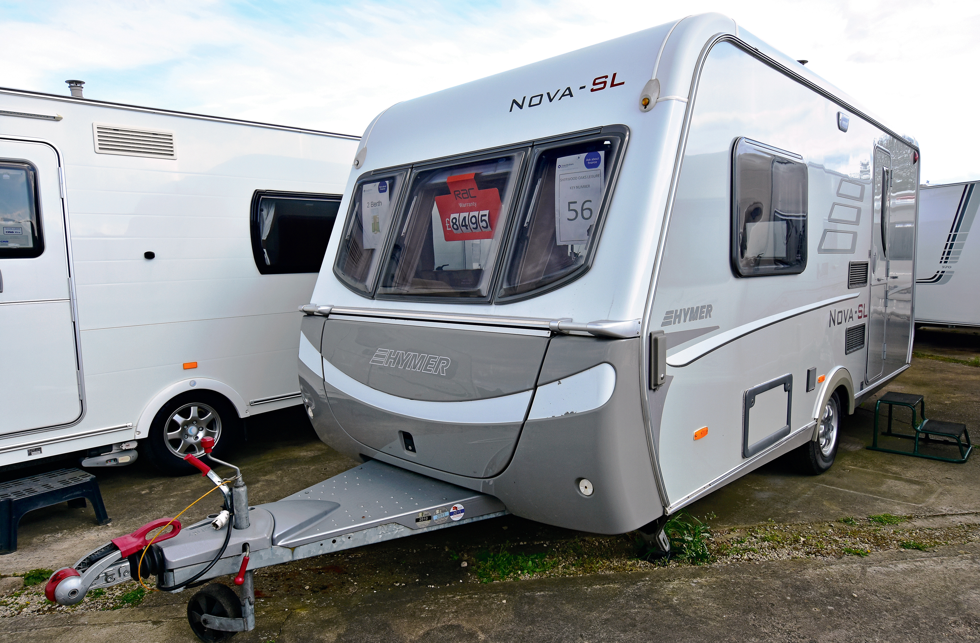 Hymer Nova caravan