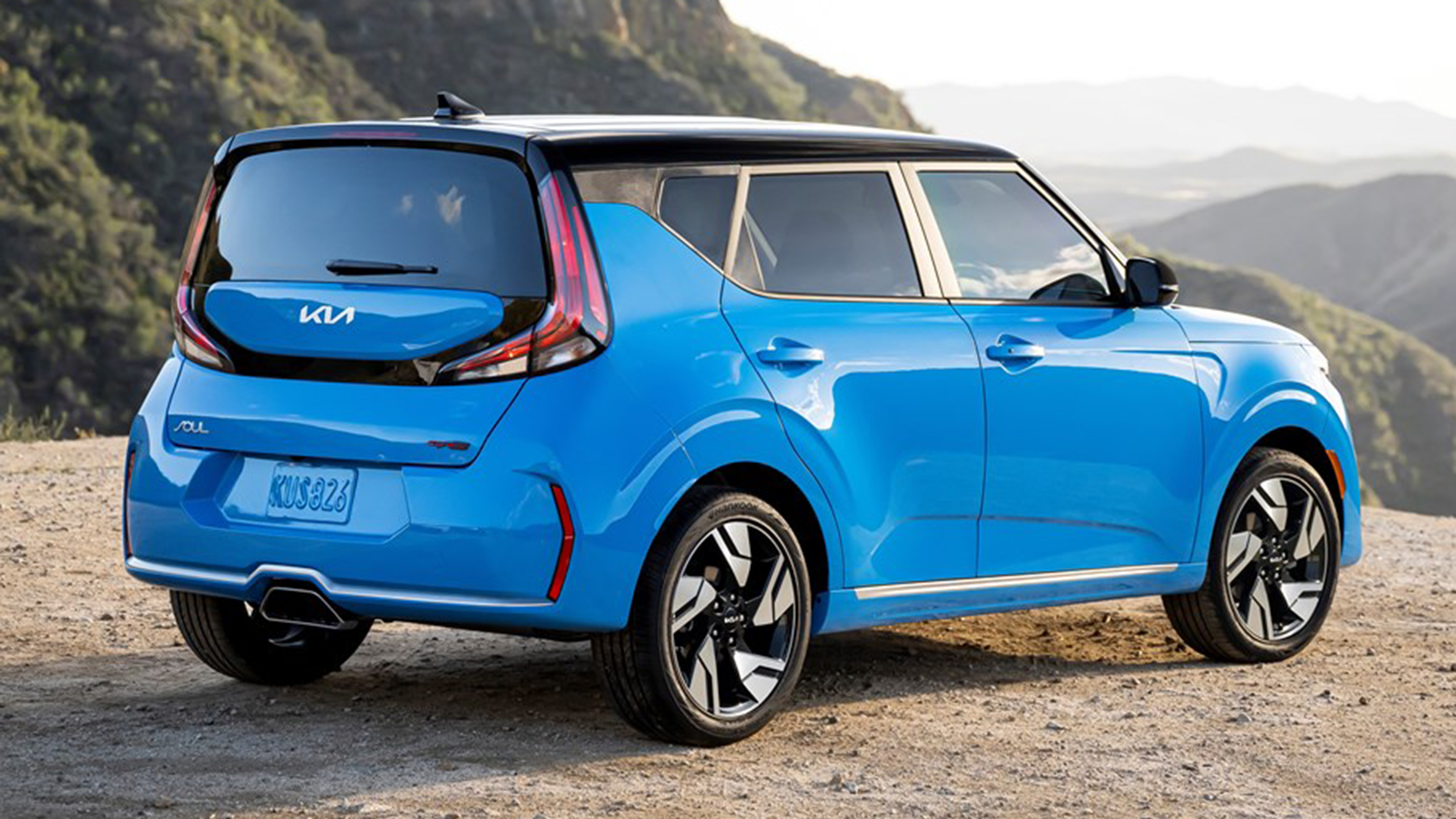Kia Soul EV facelift - rear static