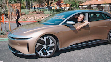 Lucid Air - front/side profile