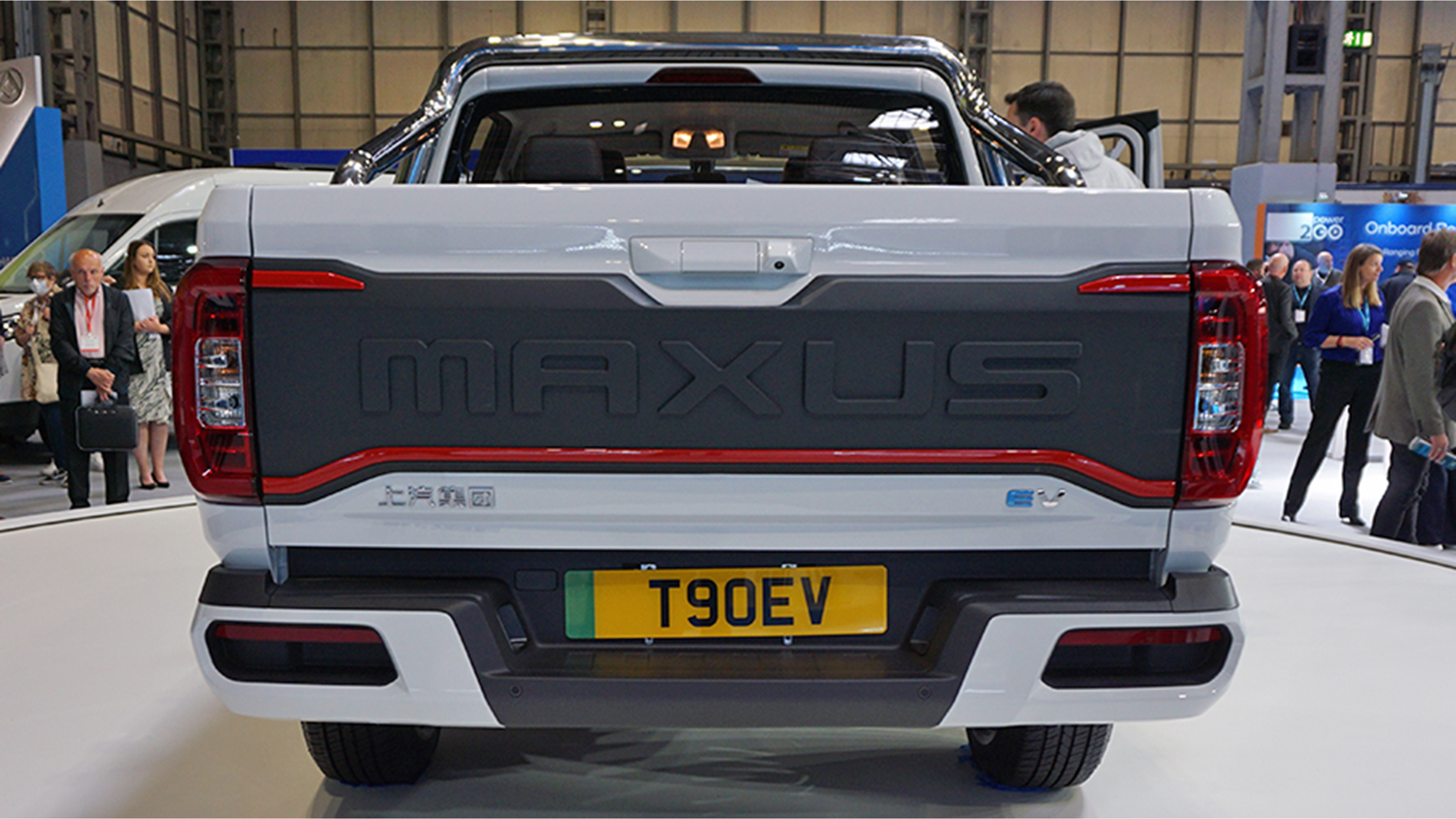 Maxus T90EV - showstand static truck - rear
