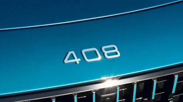 Peugeot 408 badge teaser