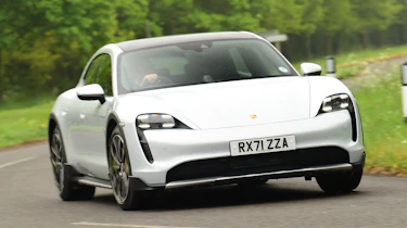Porsche Taycan 4 Cross Turismo long termer - first report front action