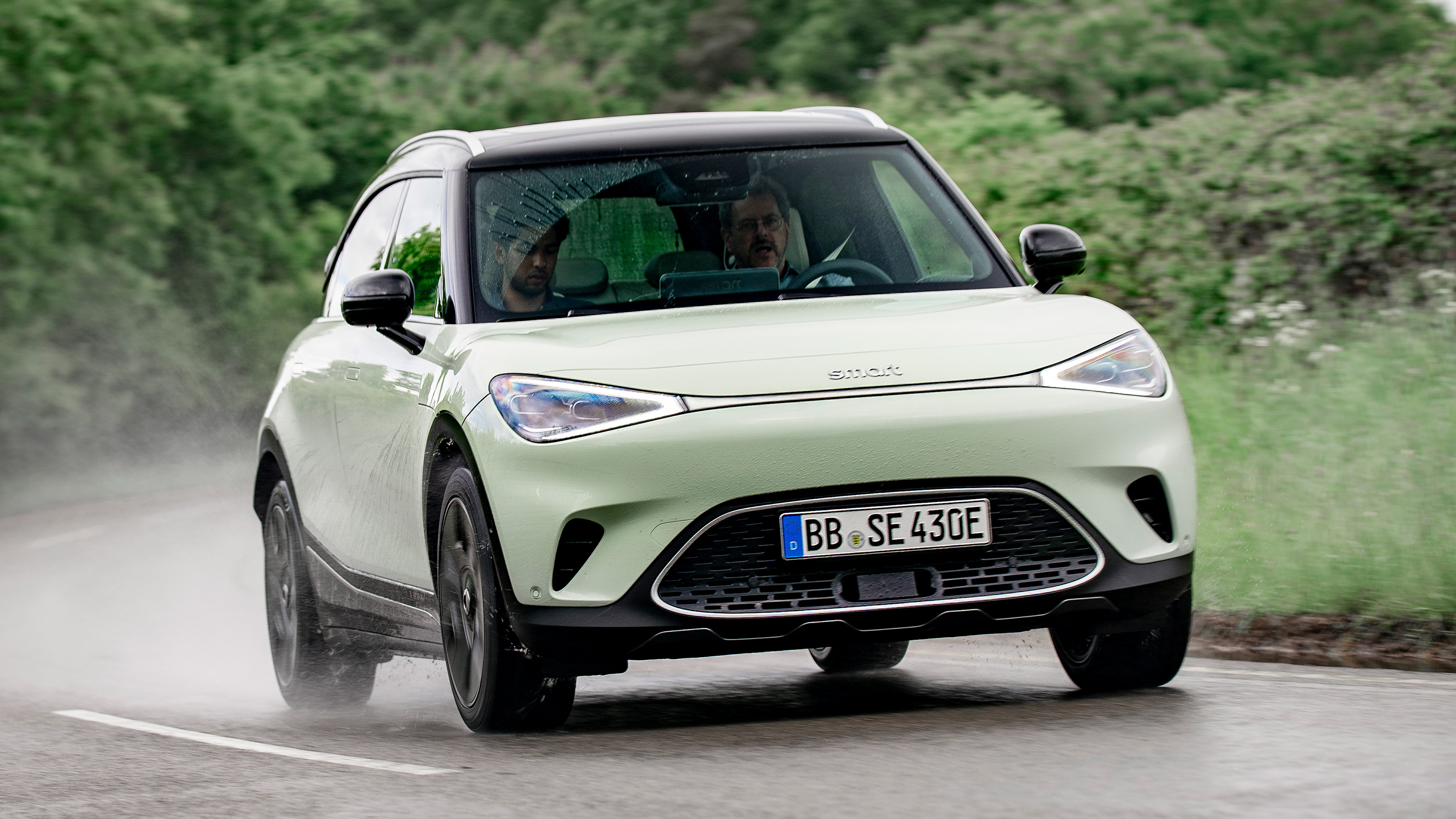 Smart #1 - front cornering