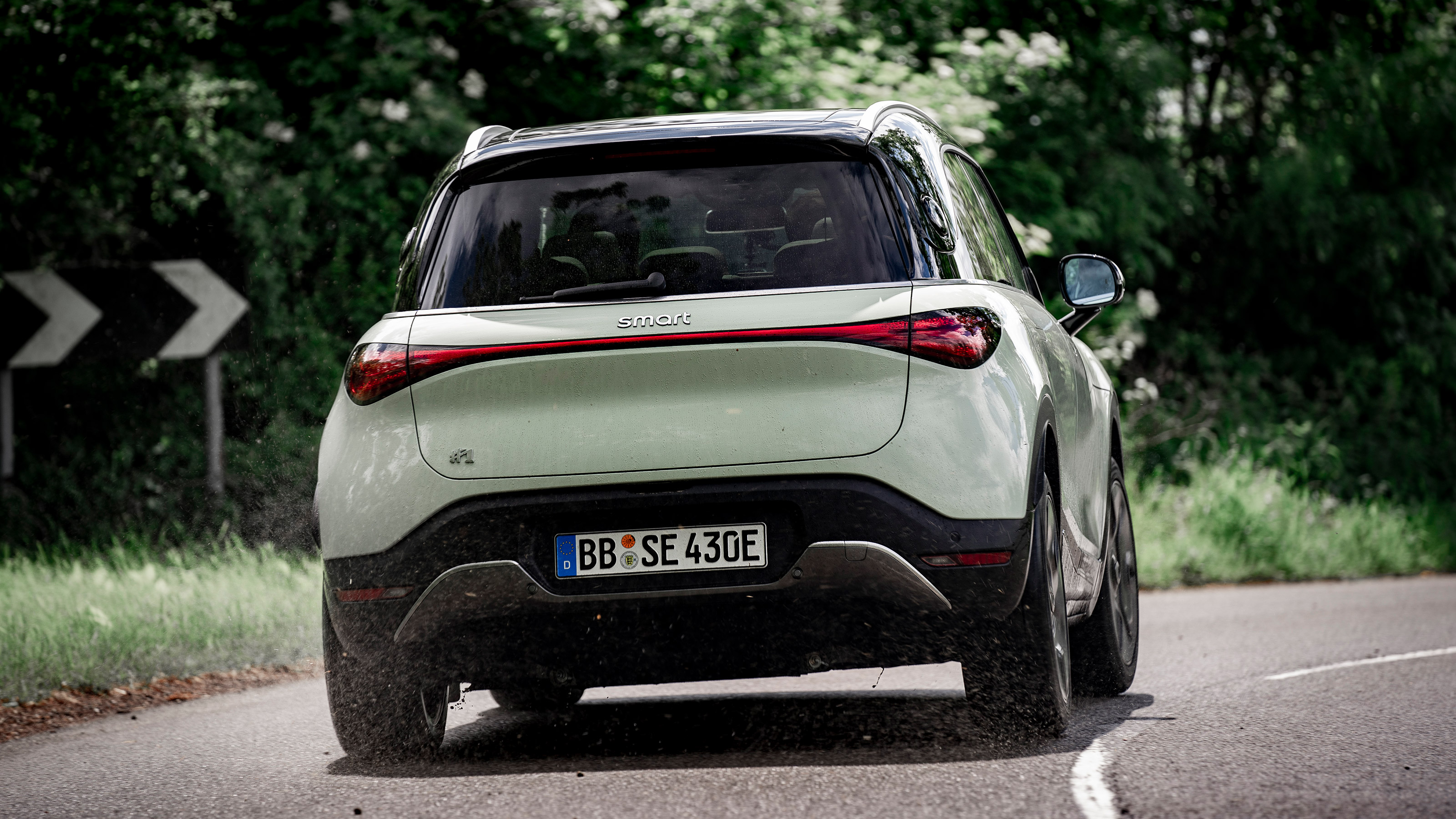 Smart #1 - rear cornering