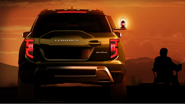 Ssangyong Torres teaser sketch - rear