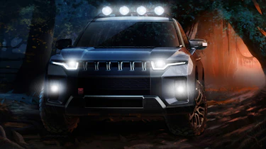 Ssangyong Torres teaser sketch - front