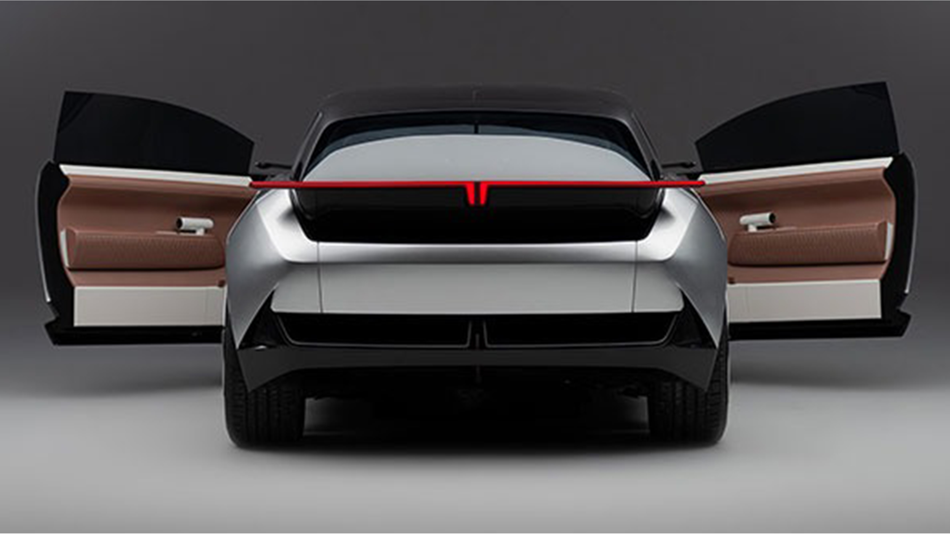 Tata AVINYA - rear with open doors