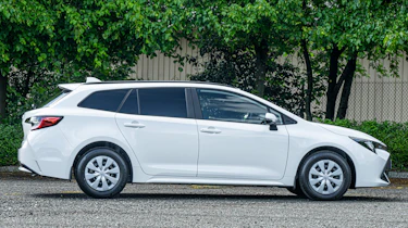 Toyota Corolla Commercial van - profile