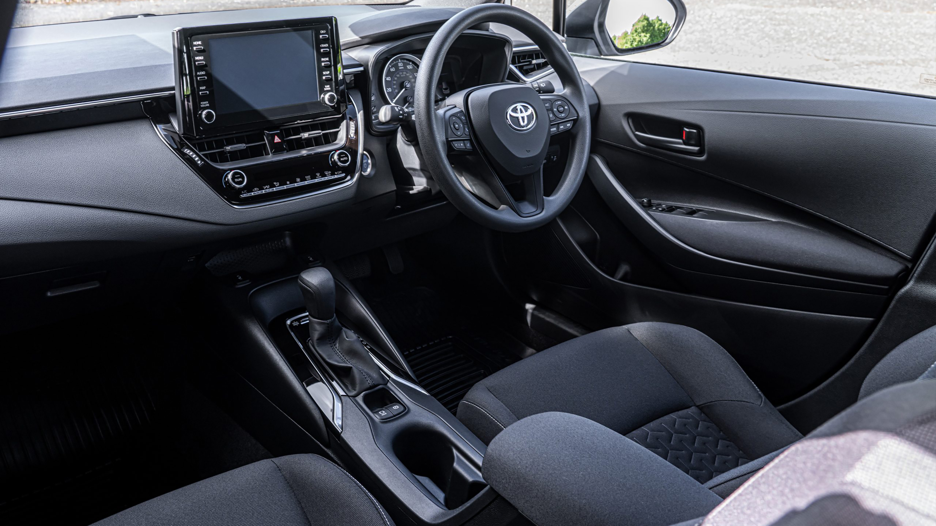 Toyota Corolla Commercial van interior