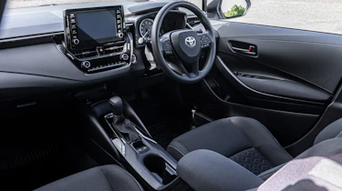Toyota Corolla Commercial van interior