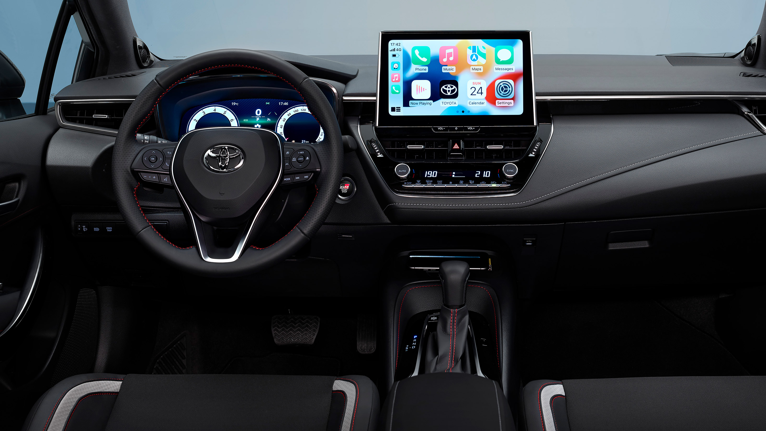 Toyota Corolla facelift - dash