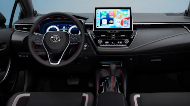 Toyota Corolla facelift - dash