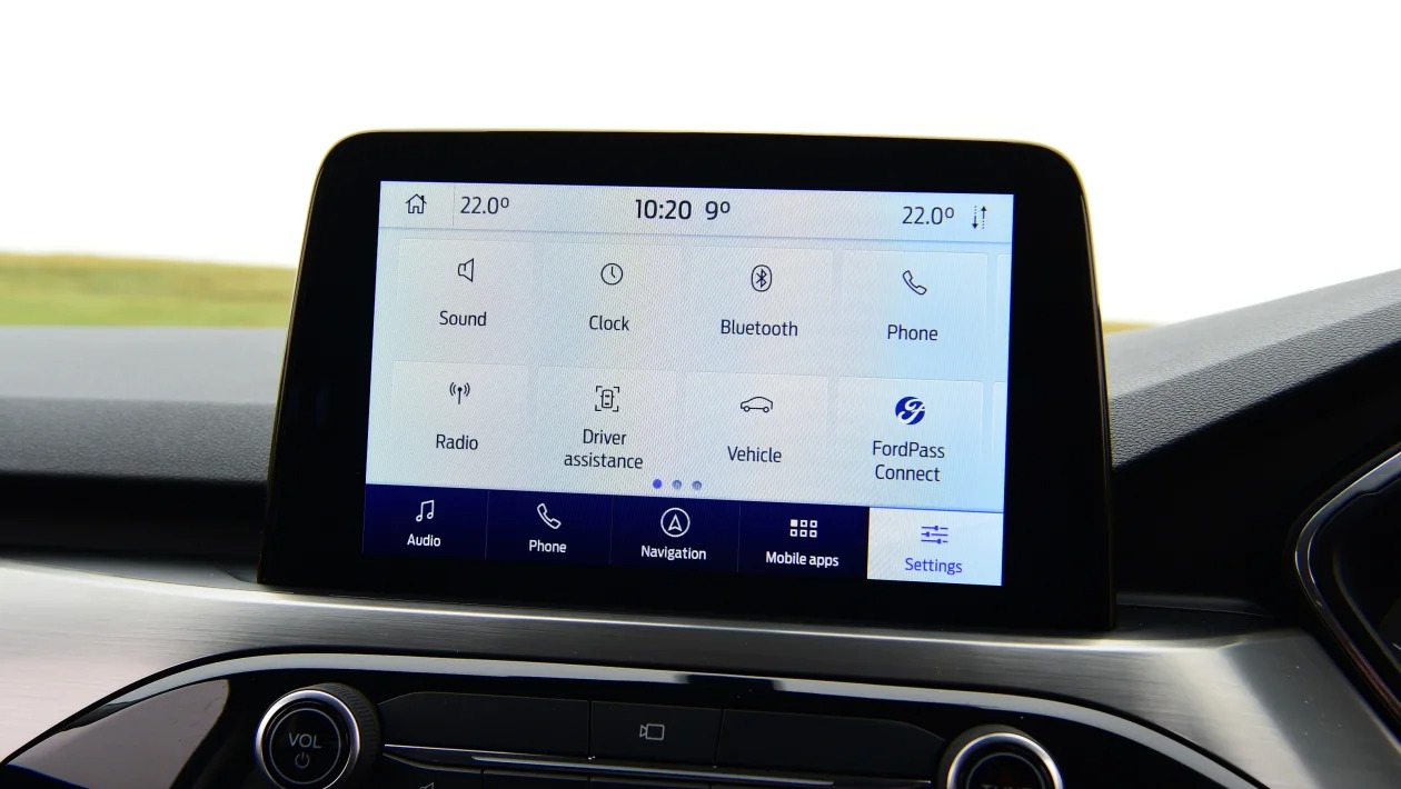 Used Ford Kuga Mk3 - infotainment