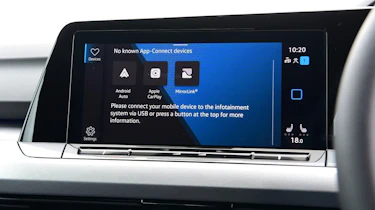 Used Volkswagen Golf Mk8 - screen