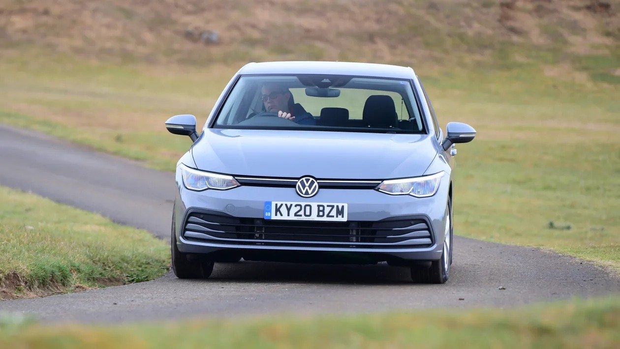Used Volkswagen Golf Mk8 - front action