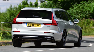 Used Volvo V60 - rear cornering