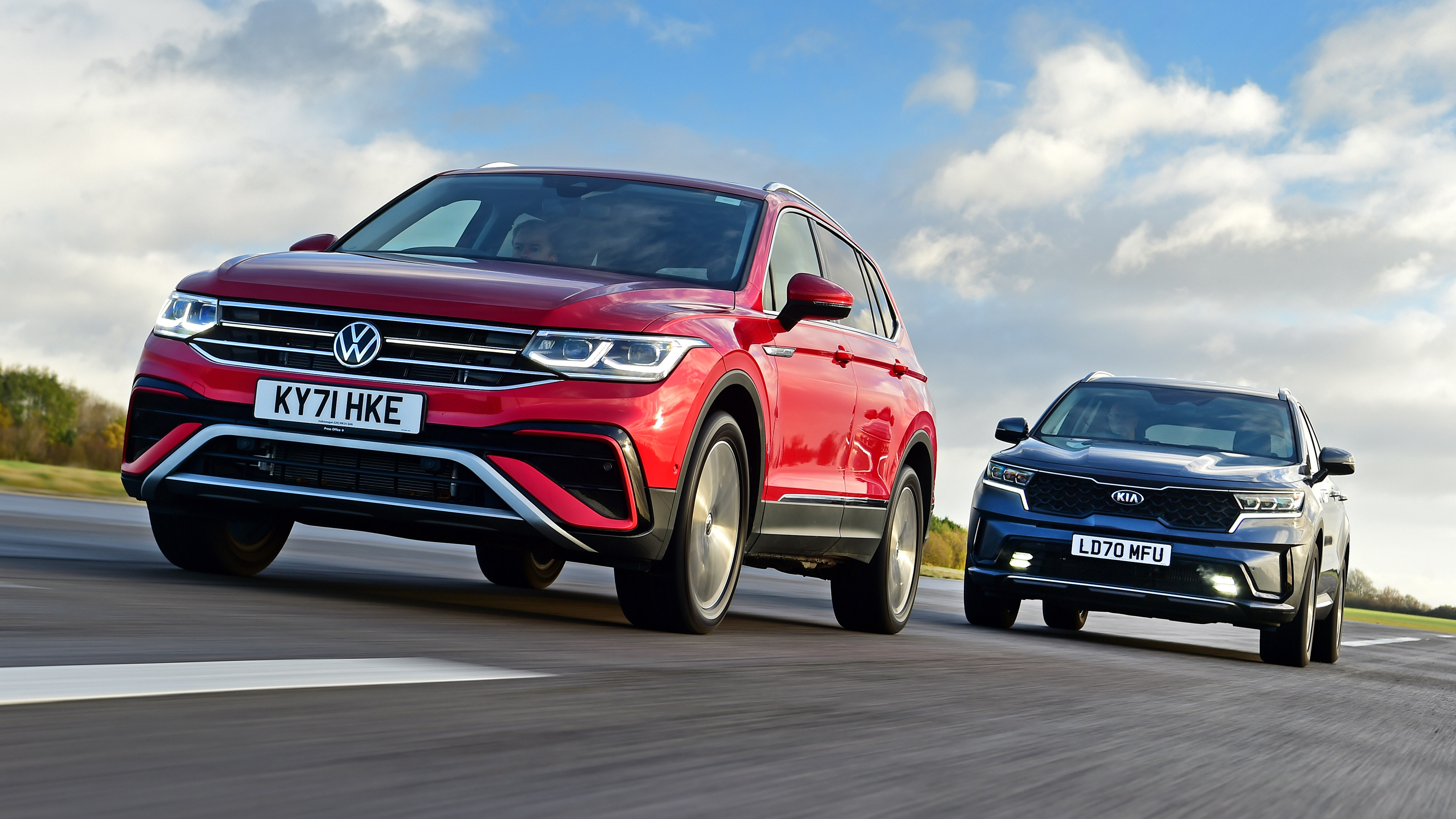 Volkswagen Tiguan Allspace vs Kia Sorento - header