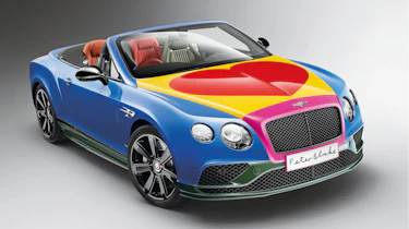 art cars Bentley Continental