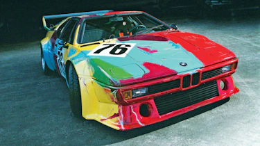 art cars BMW M1 front