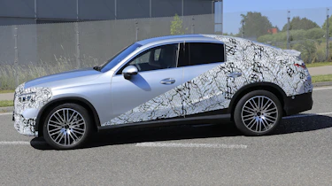 2023 Mercedes GLC test car - side
