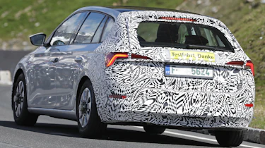 2023 Skoda Scala spyshot - rear
