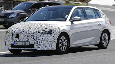 2023 Skoda Scala spyshot - front quarter