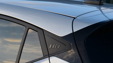 Toyota Aygo X vs Hyundai i10 vs Fiat 500 group test - Hyundai i10 rear quarter