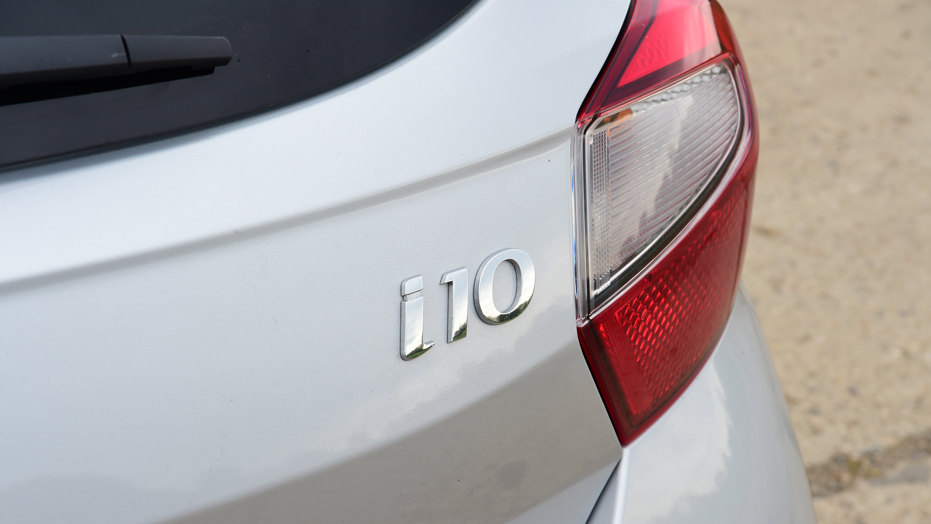 Toyota Aygo X vs Hyundai i10 vs Fiat 500 group test - Hyundai i10 tailight