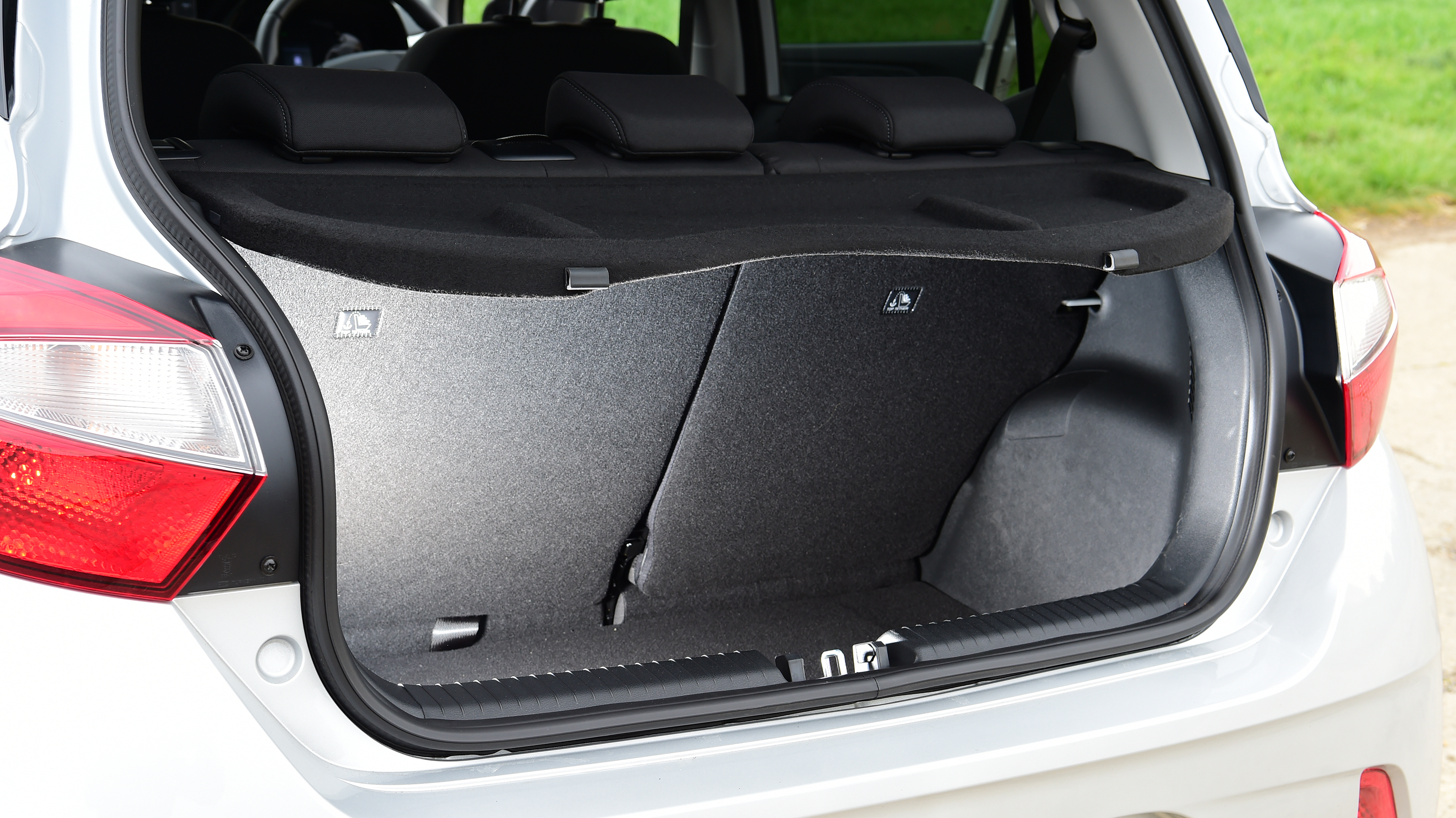 Toyota Aygo X vs Hyundai i10 vs Fiat 500 group test - Hyundai i10 boot