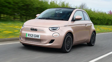 Fiat 500 front tracking