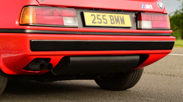 BMW M1 rear