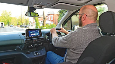 Citroen E-Berlingo long-termer 3rd report - over-shoulder driving