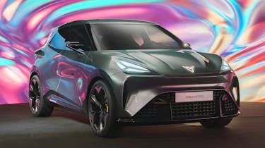 Cupra UrbanRebel - front static studio