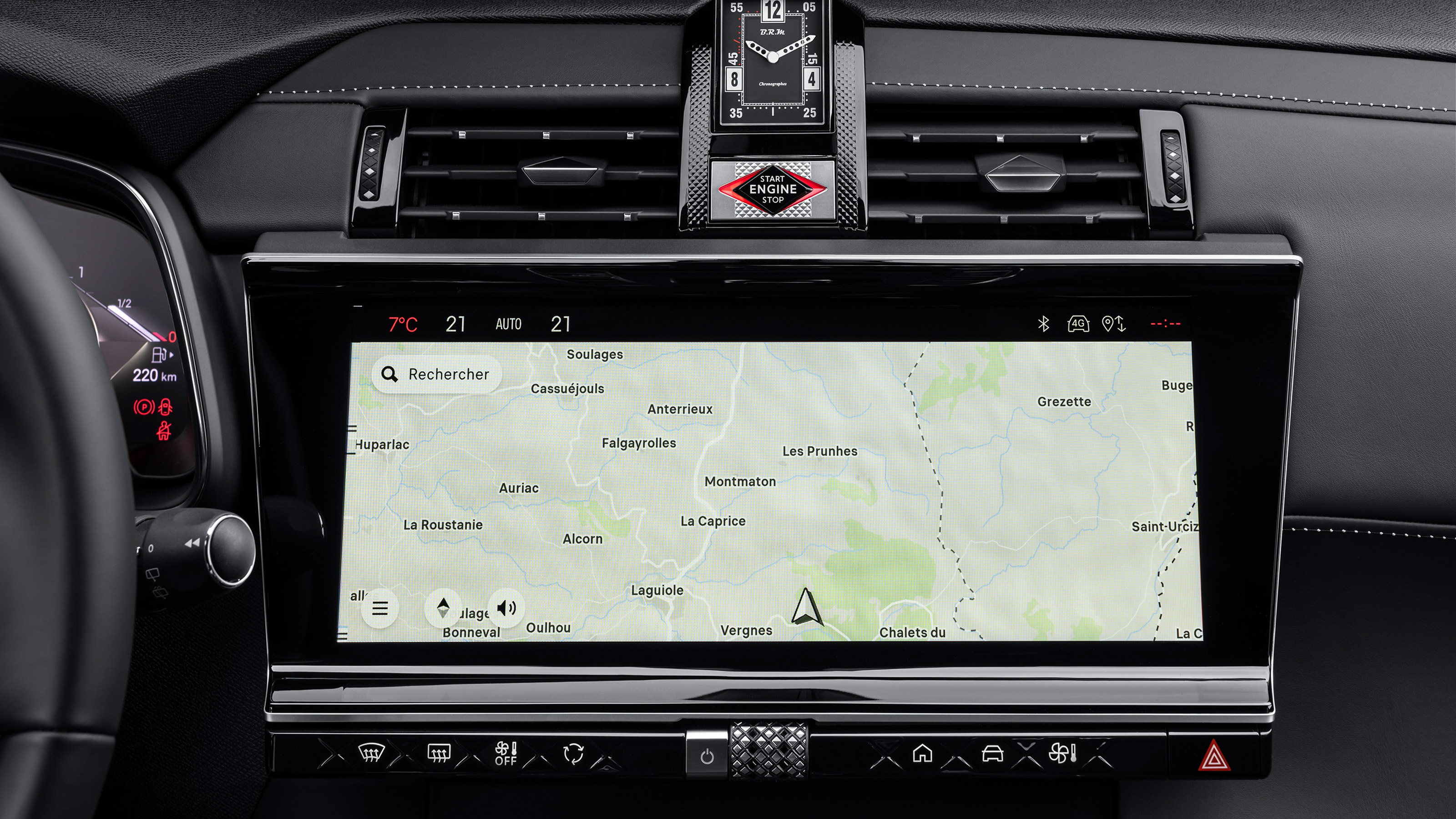 DS 7 Crossback - infotainment