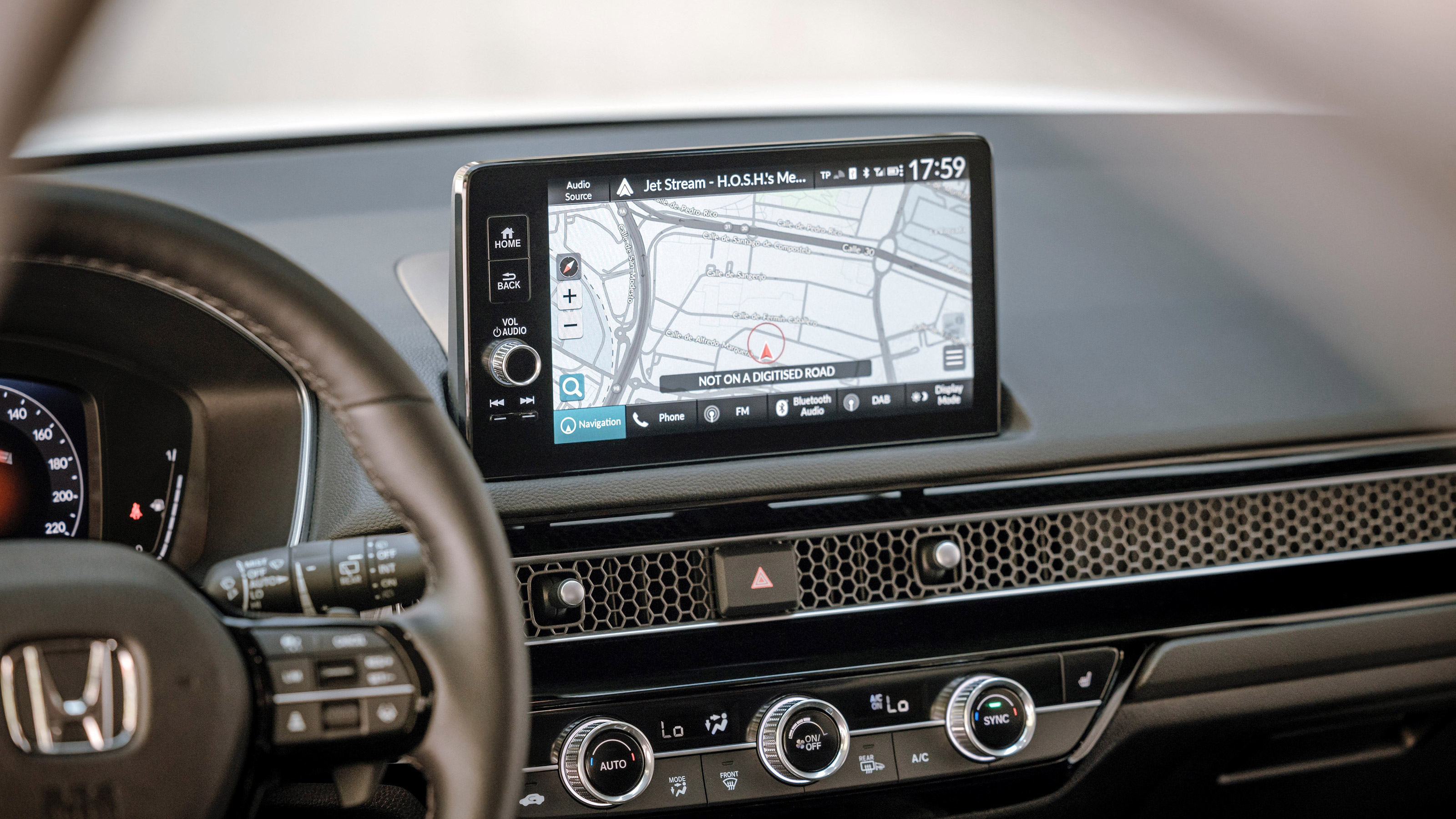 Honda Civic - sat-nav