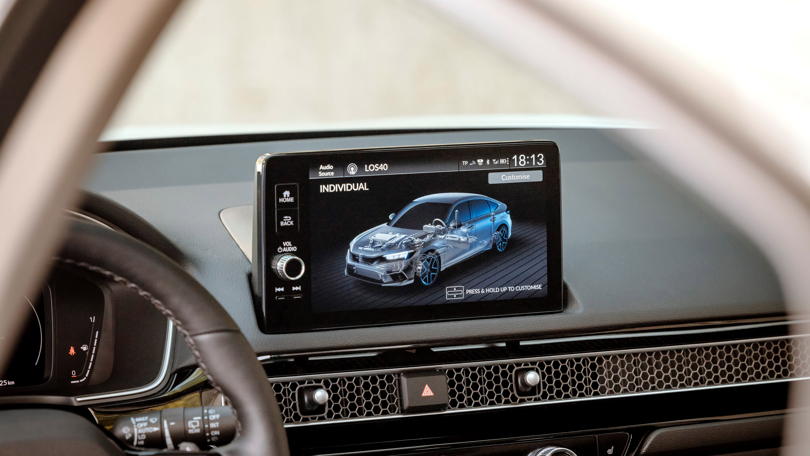 Honda Civic - infotainment