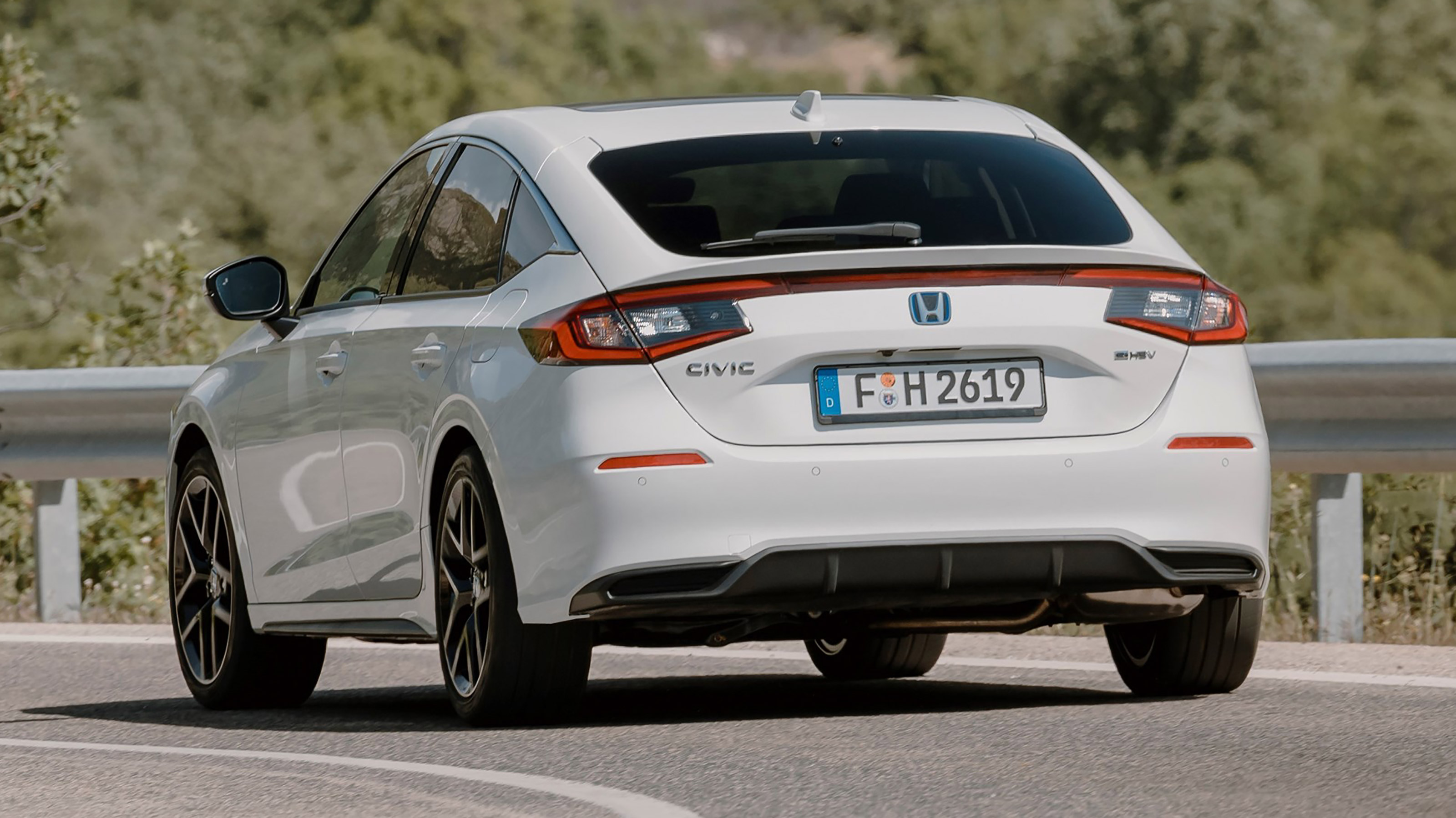 Honda Civic - rear action